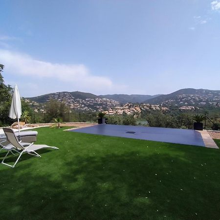 Superbe Bas De Villa 80 M2 Piscine Privee Reservee Aux Vacanciers Avec Vue Magnifique 6 Couchages لا لوند-ليه-مور المظهر الخارجي الصورة